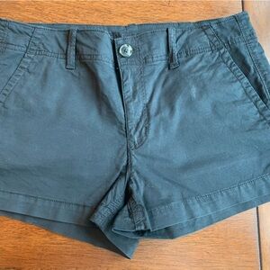 American Eagle Outfitters Black Cargo Shorts